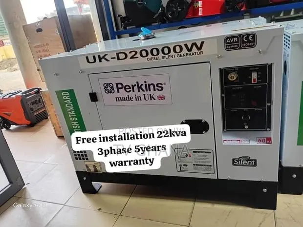 Original Perkins 22kVA Generator – Automatic Backup Power System22kva · Photo 1