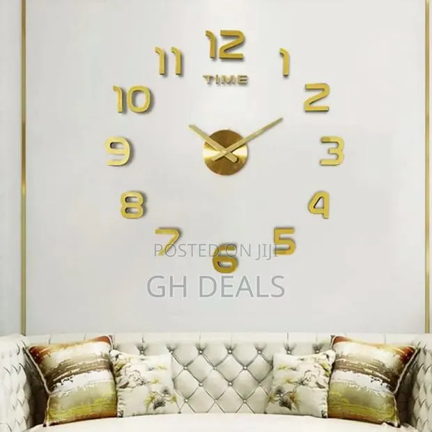 Beautiful Large 3d Wall Clock · Photo 1