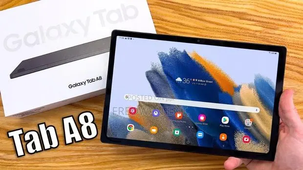 New Samsung Galaxy Tab A8 10.5 (2021) 64 GB Black · Photo 1