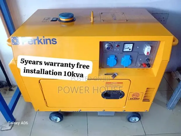 Alpha Network Diesel Generator 10kva 13000watts Perkins · Photo 1