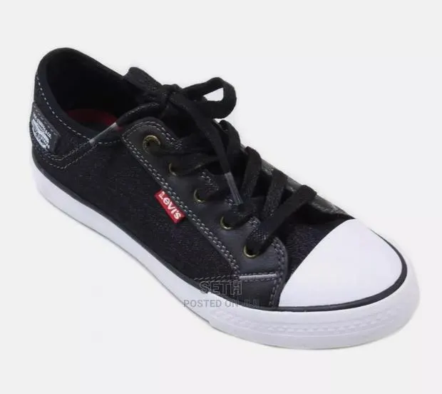 Levi's Shoes Kids Boys Black Denim Sneakers · Photo 1
