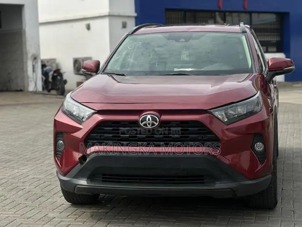 Toyota RAV4 XLE Premium AWD 2019 Red · Photo 1