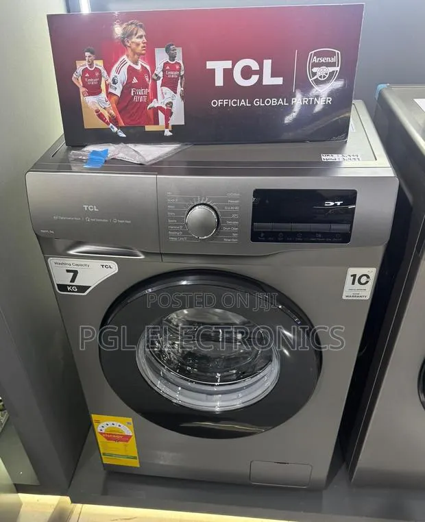TCL 7kg Front Load Washing Machine | Dd Digital Inverter P607fl · Photo 1