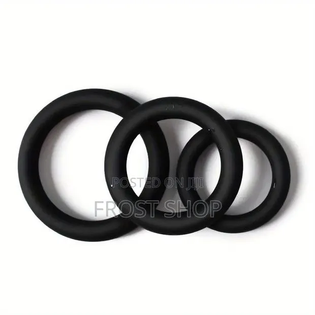 3 in 1 Silicone Penis Ring Cork Ring Set · Photo 3