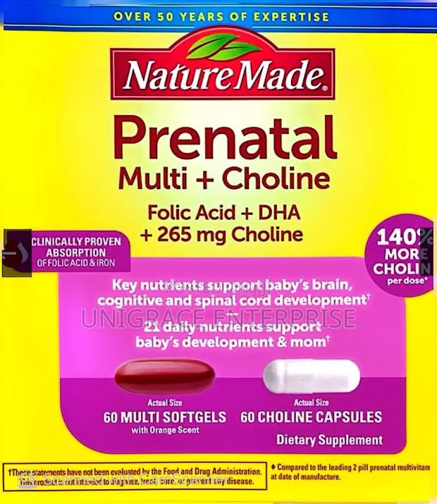 Nature Made Prenatal Multi Plus Choline · Photo 1
