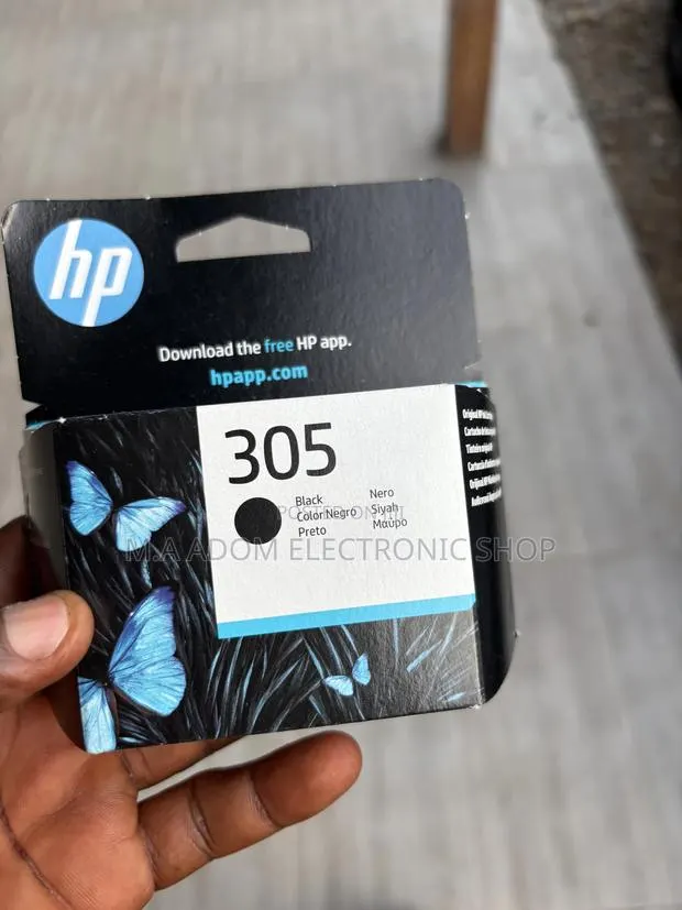 Hp 305 Black Color Ink · Photo 1