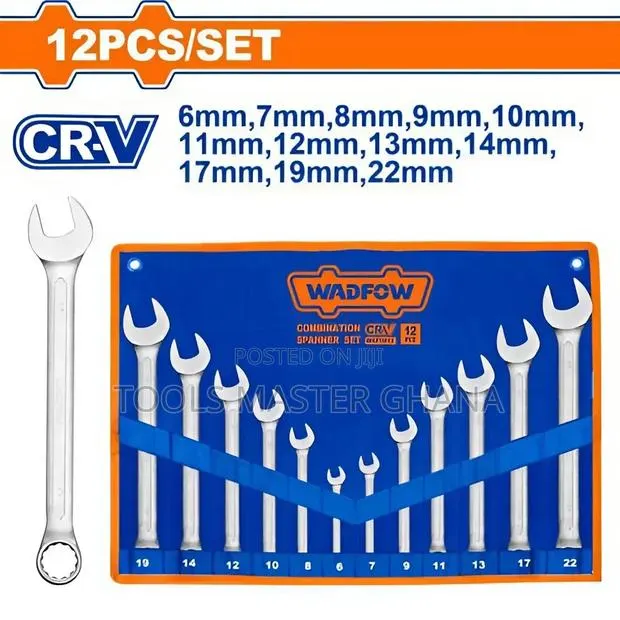 12 Pcs Combination Spanner Set - Wsp1m12 · Photo 1