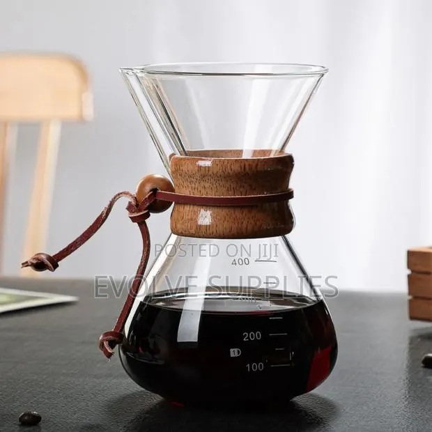 400ml, 600ml 800ml Chemex Pour Over Glass · Photo 1