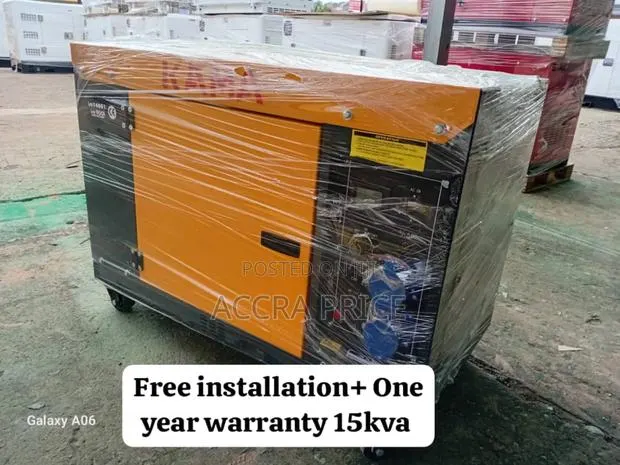 Kama Generator at Its Best 15kva Diesel Engine Silent · Photo 1