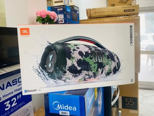 Big Bass,Clear Sound JBL Boombox 3 Portable Bluetooth Speaker · Photo 1