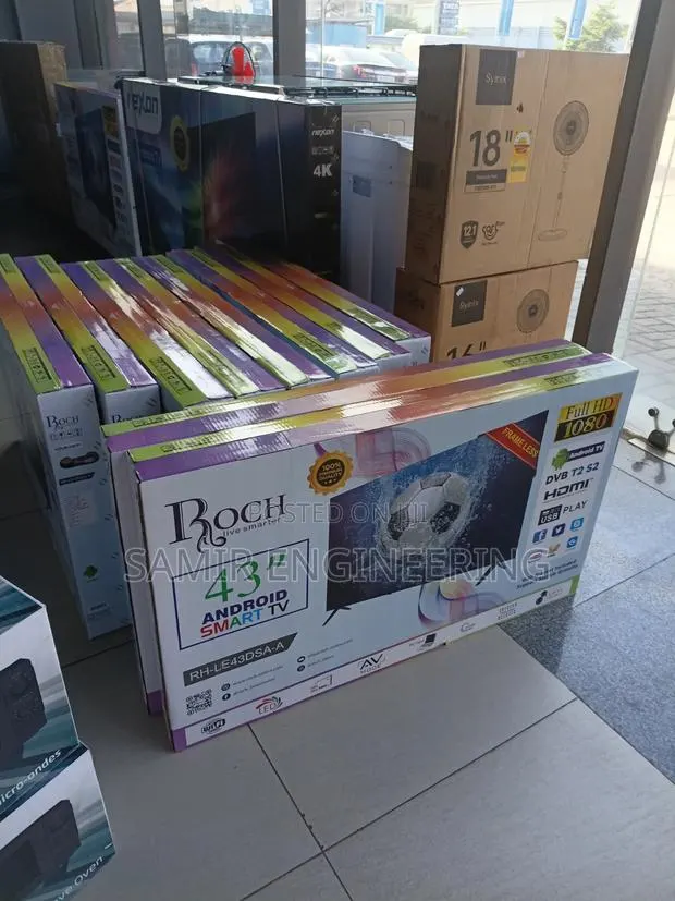 Roch 43" Smart Android Tv: The Ultimate Budget-Friendly Home Cinema! · Photo 1
