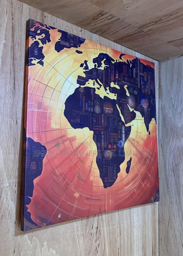 My African People Wall Arts Canvas Single Frame Decor · Photo 1
