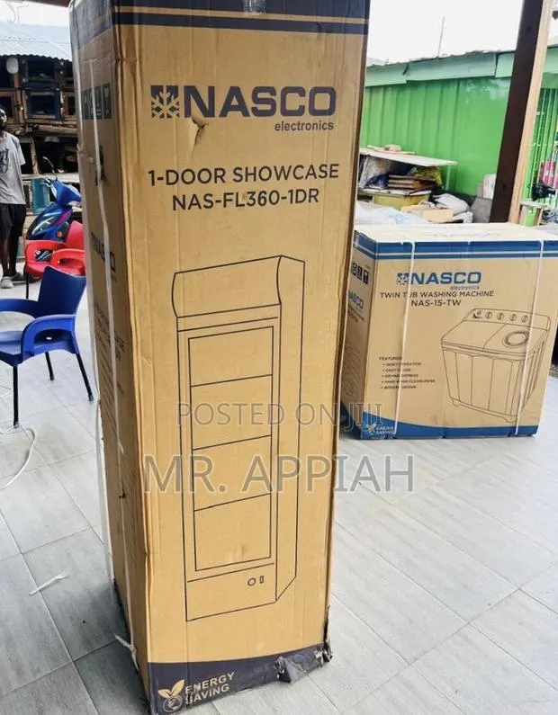 Get Nasco Single Door Electric Beverage Cooler(NAS-Fl360-1dr) · Photo 1