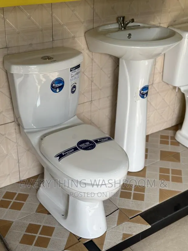 Frencia Wc Basin Set_water Closet_wash Hand Basjn Complete · Photo 1