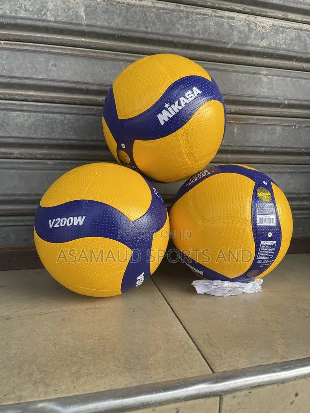 Original Mikasa Yellow Volleyball V200W Available · Photo 1