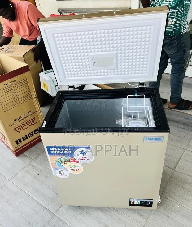 Shop Affordable Nasco Single Door Chest Freezer(Nas-175fl)Gold · Photo 1