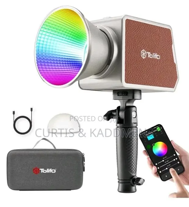 Tolifo Pl-100 RGB (100 Watts)Light With Rechargeable in-Built Battery. · Photo 1