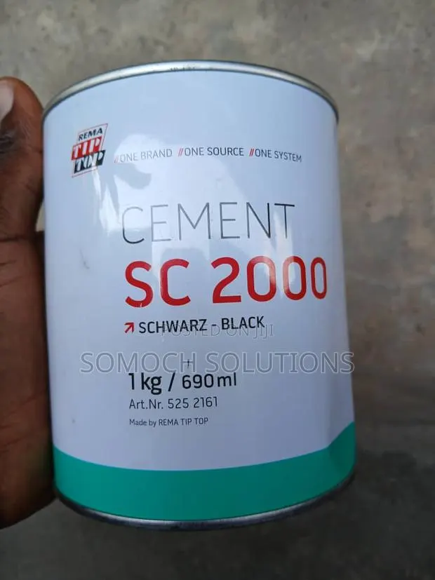 Sc 2000 1kg Cement Gum With Hardner Cold Vulcanizingsolution · Photo 1