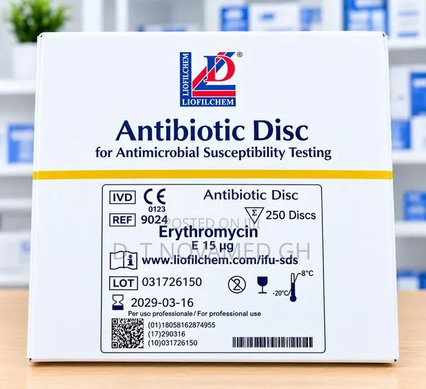 Antibiotic Disc (Erythromycin E 15ug) · Photo 1