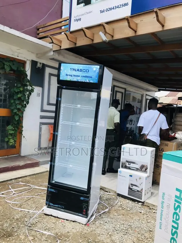 Electric Display Nasco Nasfl400-1dr Singledoor Glass Fridge · Photo 1