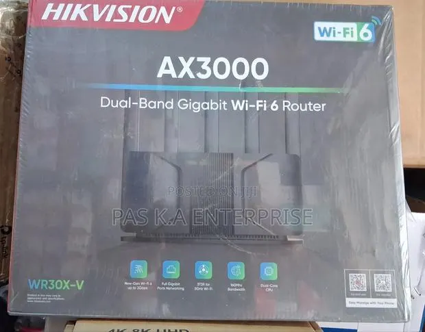 Hikvision AX3000 Dual Ban Wifi6 Router · Photo 1