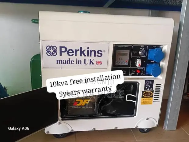 Next-Level Power, Wrapped in Tech Perkins 10kva Diesel · Photo 1