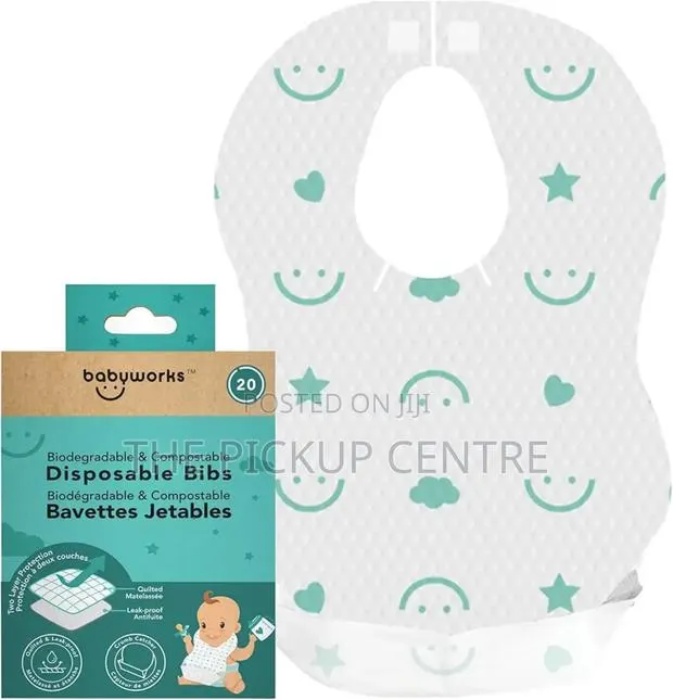 Baby Works Disposable Bibs (20 Count) · Photo 2