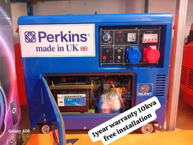 Super Astra Perkins Diesel Generator 10kva 13000watts · Photo 1