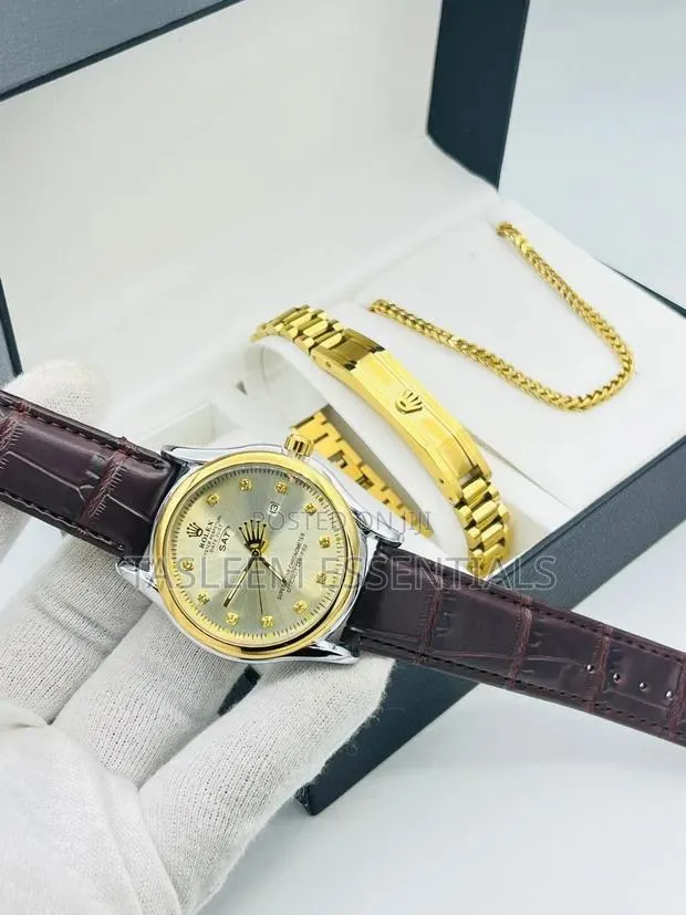 Rolex Day-Date Leather Combination · Photo 1