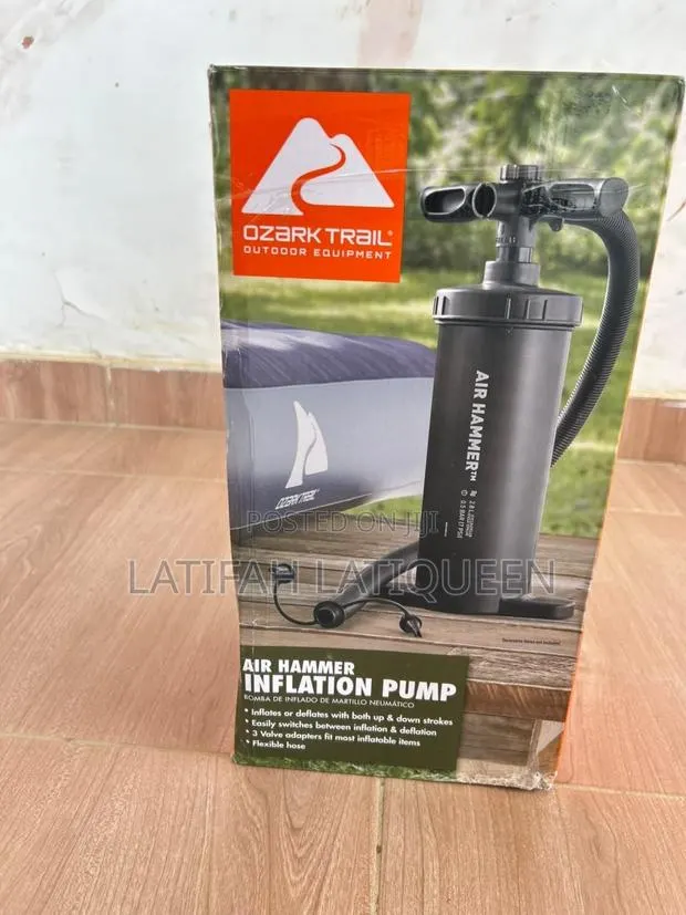 Ozark Trail Air Hammer Inflation Pump – Heavy-Duty Hand Air Pump · Photo 1
