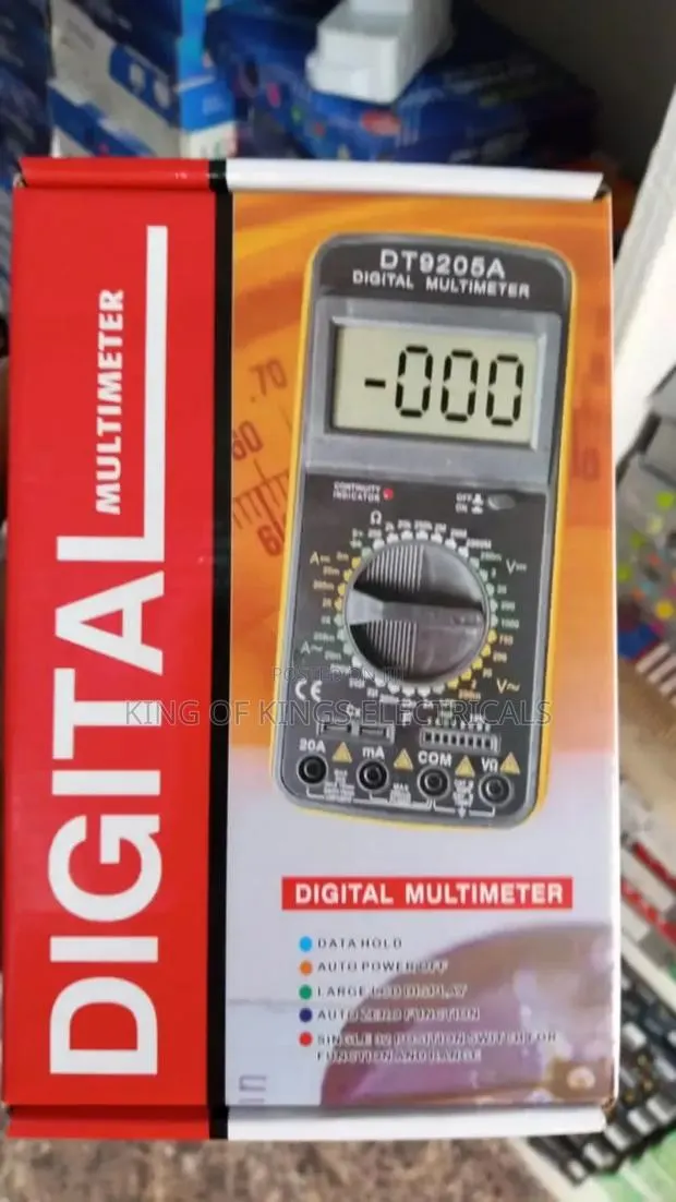 Digital Multimeter–Professional Multi-Function Tester With Lcddisplay · Photo 1