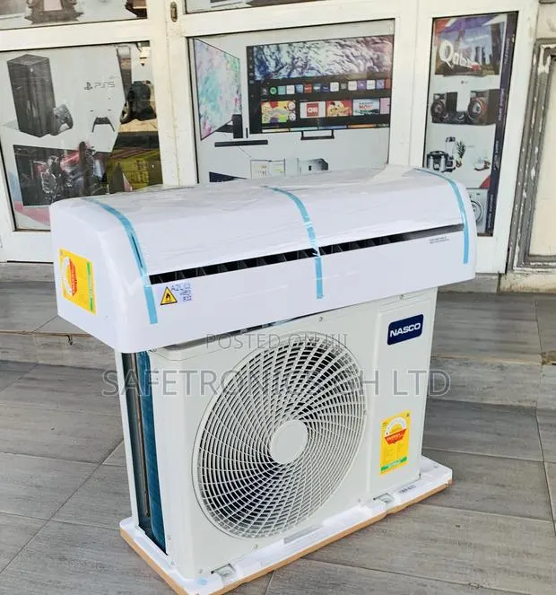 Newly Bulky White Nasco 2.5hp R410 Split Air Conditioner Design · Photo 1