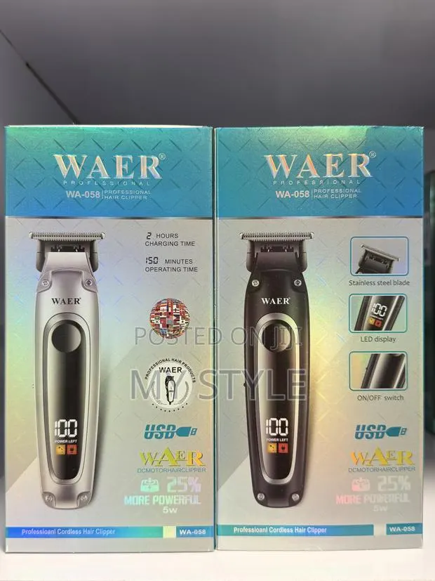 WAER X7 Professional Clipper Trimmer WA-058