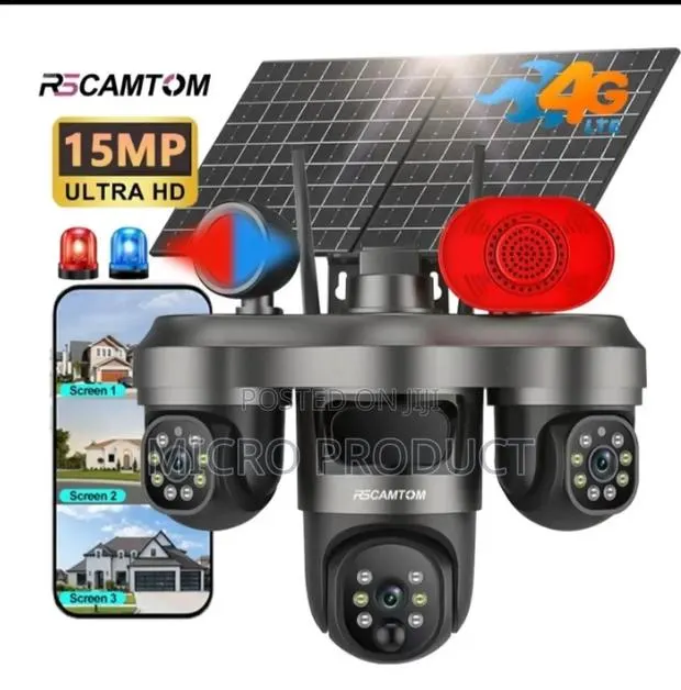Solar-Powered Tripple Lense Camera · Photo 1
