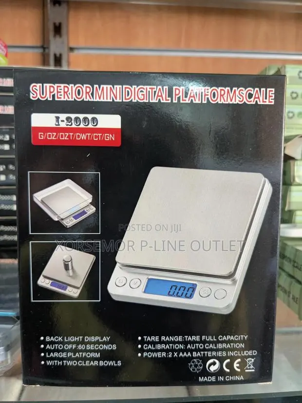 0.1g to 3000g MINI PLATFORM SCALE · Photo 2