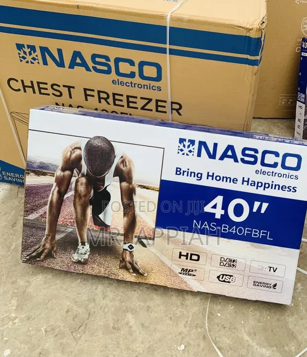 Get Affordable Nasco 40” FHD Satellite Television(Black) · Photo 1