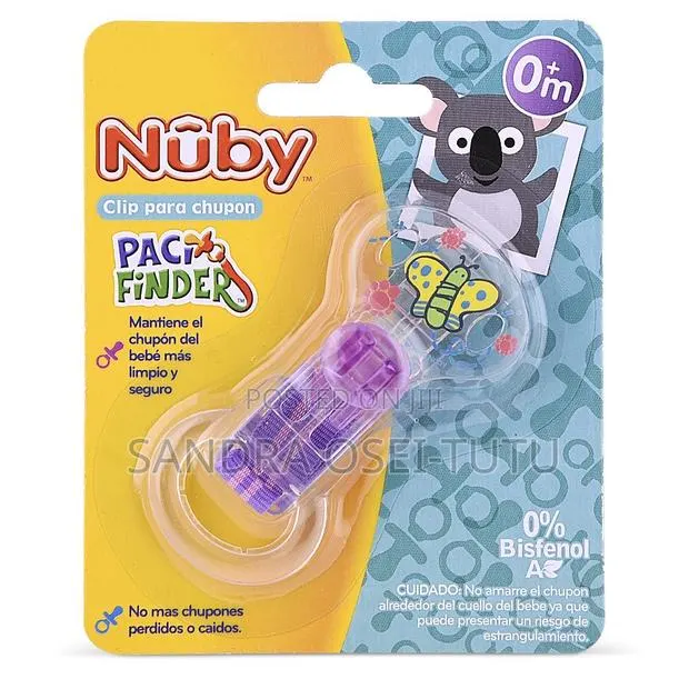 Nuby Paci Finder Universal Pacifier Clip · Photo 1