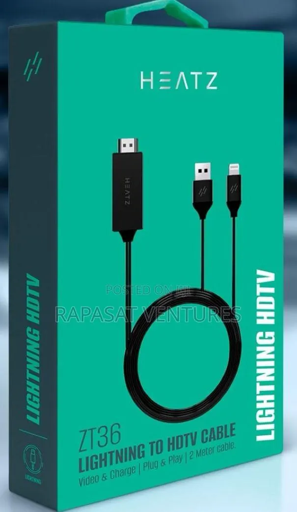 Lightning to Hdmi Cable 2 Meters · Photo 1