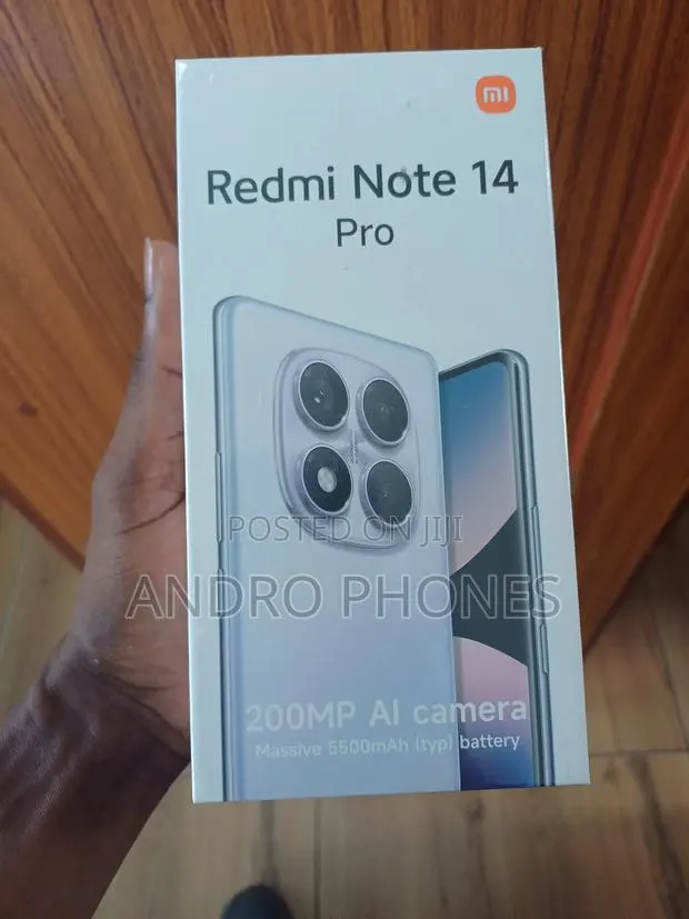 New Xiaomi Redmi Note 14 Pro 256 GB Black · Photo 1