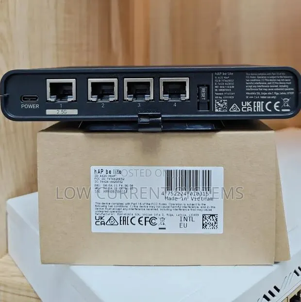 Mikrotik WiFi 7 Router Board 512mb HAP Be Lite New 2026 · Photo 1