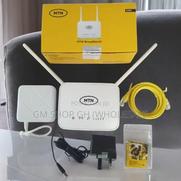 MTN Universal Broadband 4G Router + Backup Battery - White · Photo 1