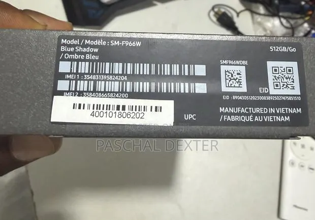 New Samsung Galaxy Z Fold7 512 GB Blue · Photo 3