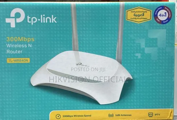 Tl-Wr840=N300mbps Wireless N Speed=Tplink · Photo 1