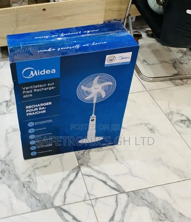 Fabulous New Midea 18-Inch Rechargeable Fan (Model Fs45-23mrd) · Photo 1