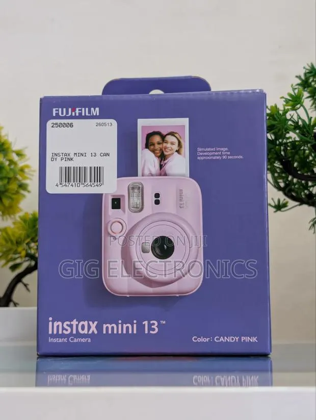 Instax Mini 13 Instant Film Fujifilm Camera (Candy Pink) · Photo 1