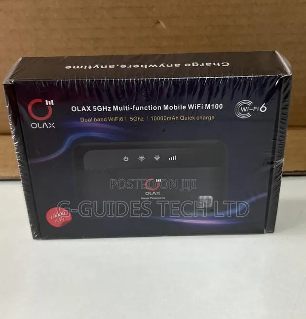 Olax M100 Multi-Function Mifi Wi-Fi 6 With Power Bank 10,000mah · Photo 1