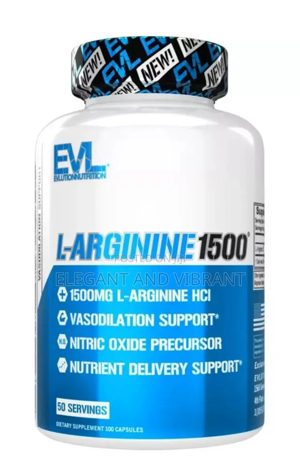 1500mg L-Arginine Nitric Oxide Booster Energy Muscle Growth · Photo 1