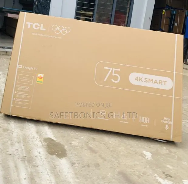 Secure New TCL 75 Inch Smart Uhd LED P635 TV · Photo 1