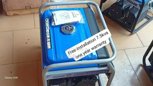 ECOOLMAX 7.5kVA Silent Petrol Generator 8500W 7.5kva · Photo 1