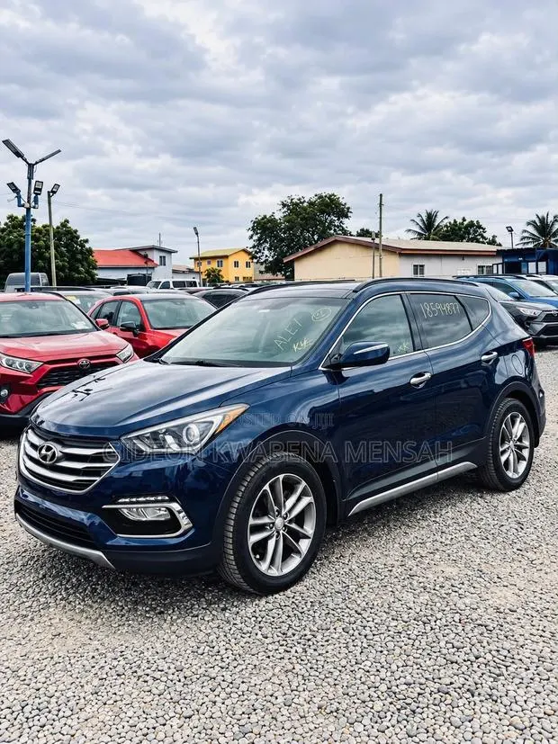 Hyundai Santa Fe Limited Ultimate AWD 2018 Blue · Photo 1